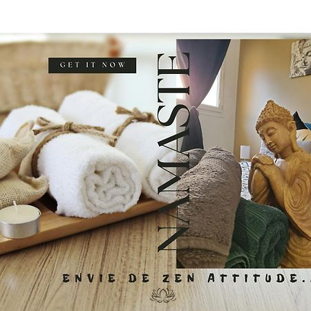 Le Namaste Charmante Maisonnette Climatisee De 45 M2 Brasles Buitenkant foto
