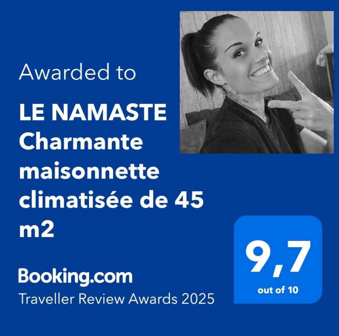 Le Namaste Charmante Maisonnette Climatisee De 45 M2 Brasles Buitenkant foto